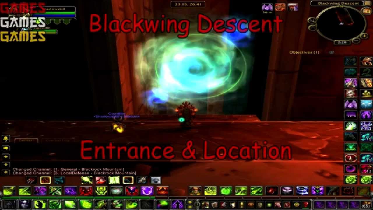 blackwing descent entrance - Blackwing Descent Entrance Location YouTube