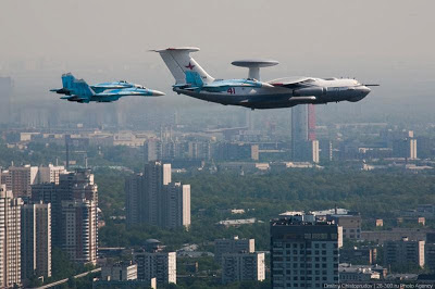 Beriev A-50 cazas Sukhoi airborne warning and control system fighter aircraft