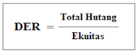 Rumus Debt to Equity Ratio (DER)