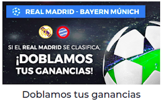 Paston promocion Real Madrid vs Bayern 1 mayo