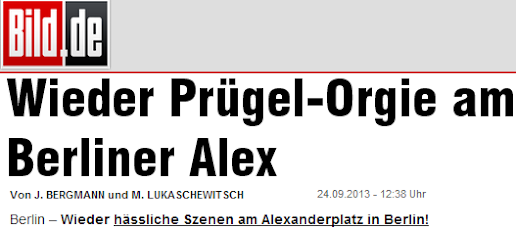 Prügelorgie am Alex