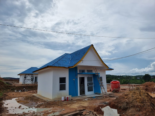 Update Pengerjaan 4 Rumah Contoh di Tanjung Banon