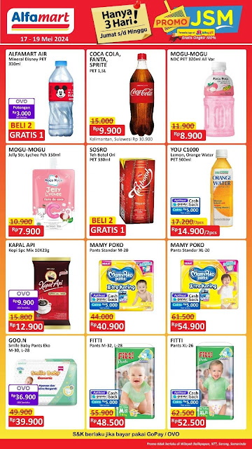 Promo JSM Alfamart Terbaru 17 - 19 Mei 2024