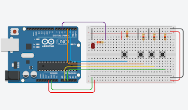 Easier Buttons with  simple Arduino library