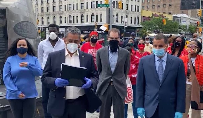 Espaillat lanza el Manifiesto de Harlem para poner fin a la brutalidad policial y detener el racismo 