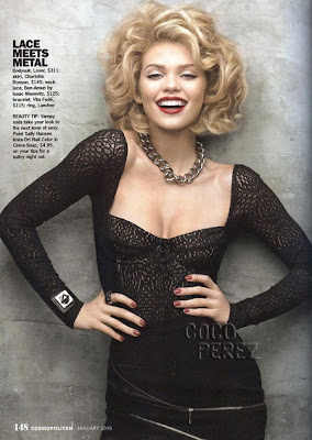 AnnaLynne McCord Posed for Cosmopolitan Magazine January 2010