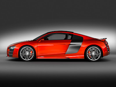 Audi R8 TDI V12 Red Cool Sport Car 2