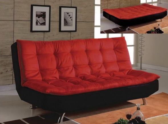 model sofa + kasur isi angin