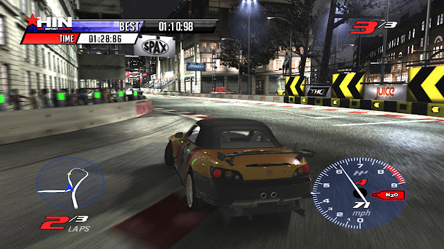 Juiced 2 - Hot Import Nights (Europe) ISO PSP PPSSPP High Compress