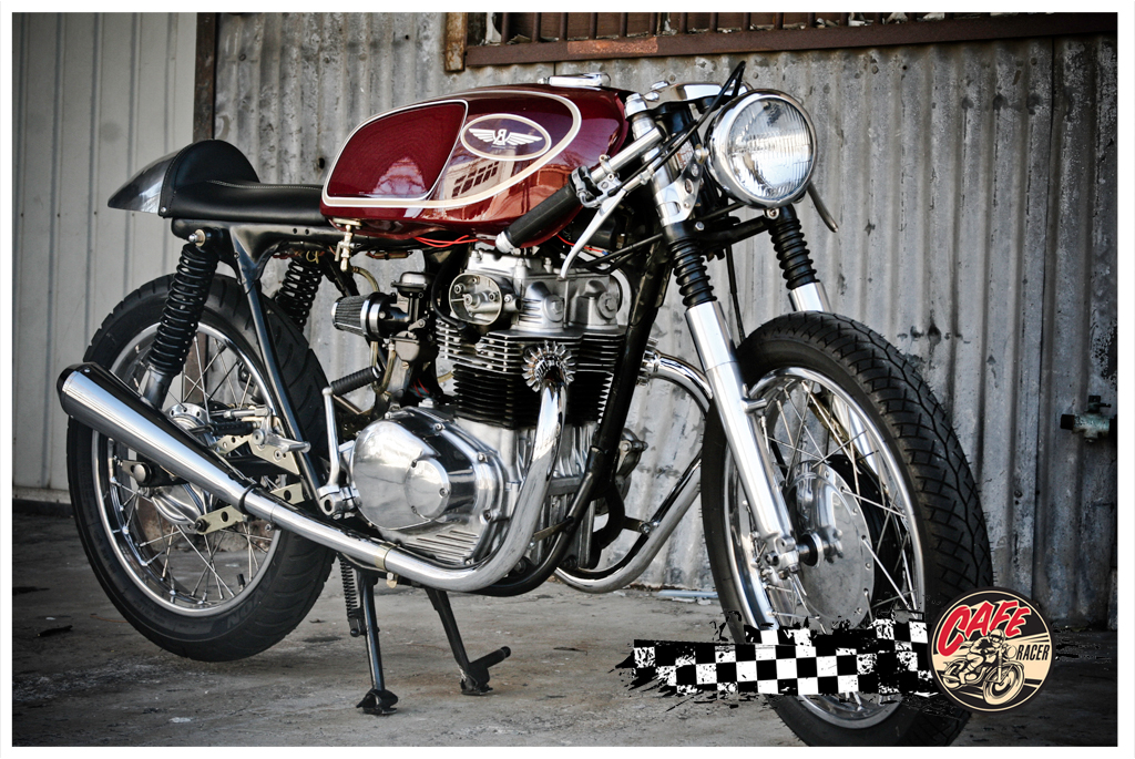 HONDA CB350 '71 by Michael LaFountain. the story of the bike, 