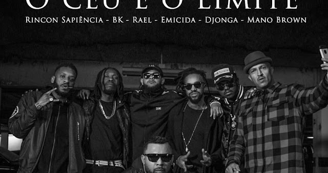 BK, Rincon Sapiência, Djonga, Rael, Emicida e Mano Brown, se unem em “O Céu É o Limite”; ouça