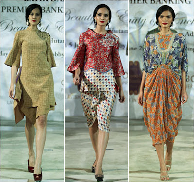 Koleksi Baju Batik Artis Selebritis Modern 2019 Keren 