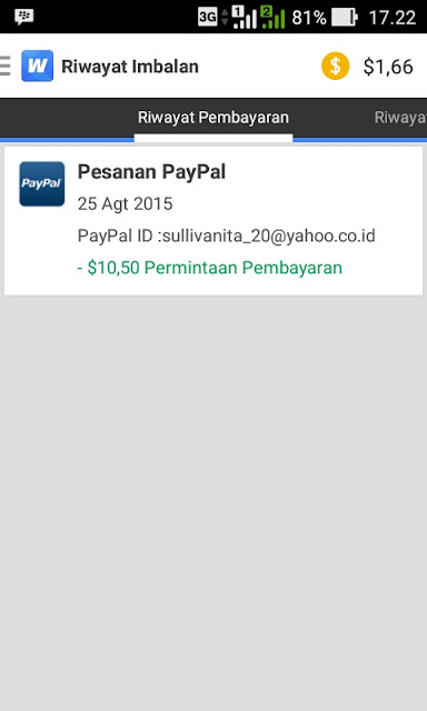 Cara Menarik Uang dari Whaff ke Paypal