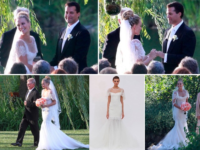 I am beyond obsessed with her entire wedding look and don't get me started