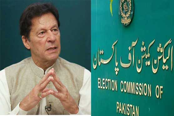 Election Commission of Pakistan has issued a show-cause notice to Pakistan Tehreek-i-Insaf Chairman Imran Khan 