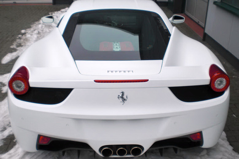 ferrari 458 italia white