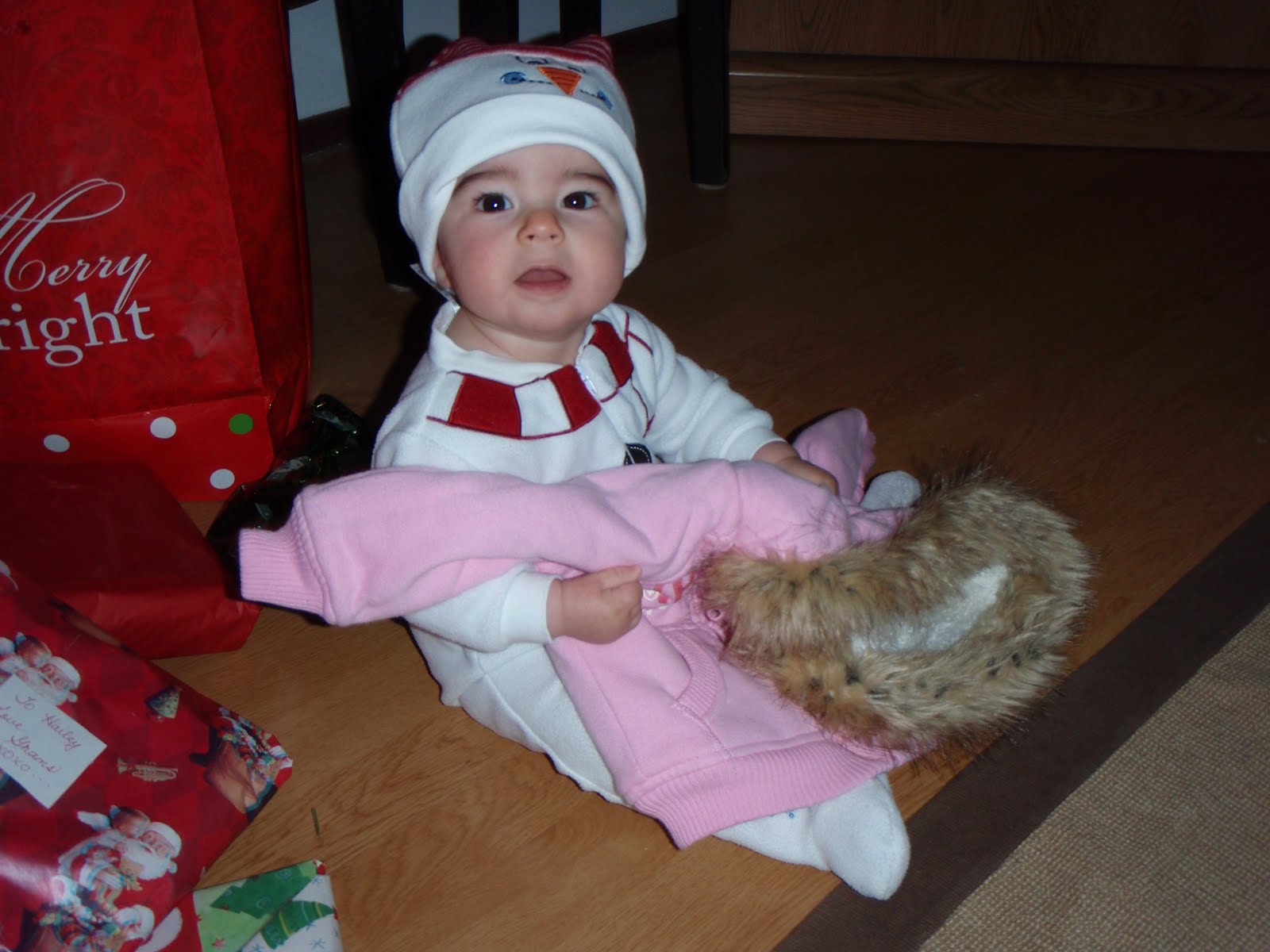 She was quite fond of this fuzzy sweater that she got from her Uncle ...