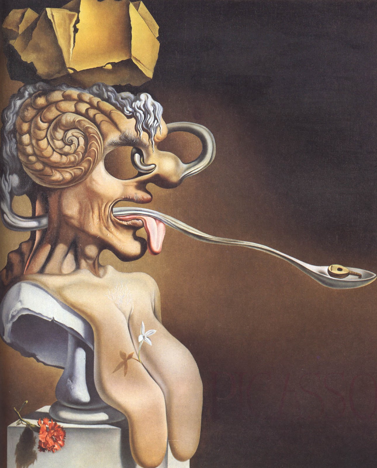 Alien Explorations: Portrait of Pablo Picasso by Salvador Dali