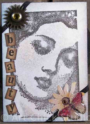 Beauty Altered Art ACEO