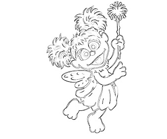 #1 Abby Cadabby Coloring Page