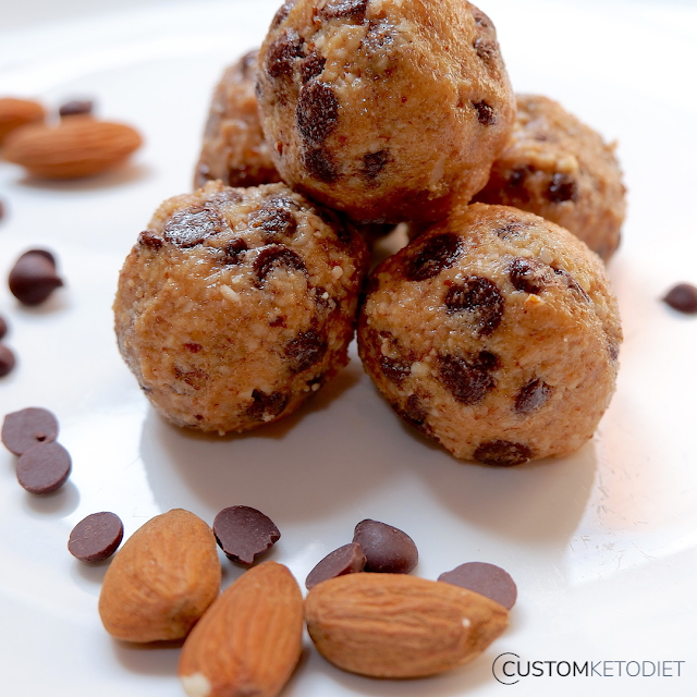 Keto Almond Butter Energy Balls Recipe