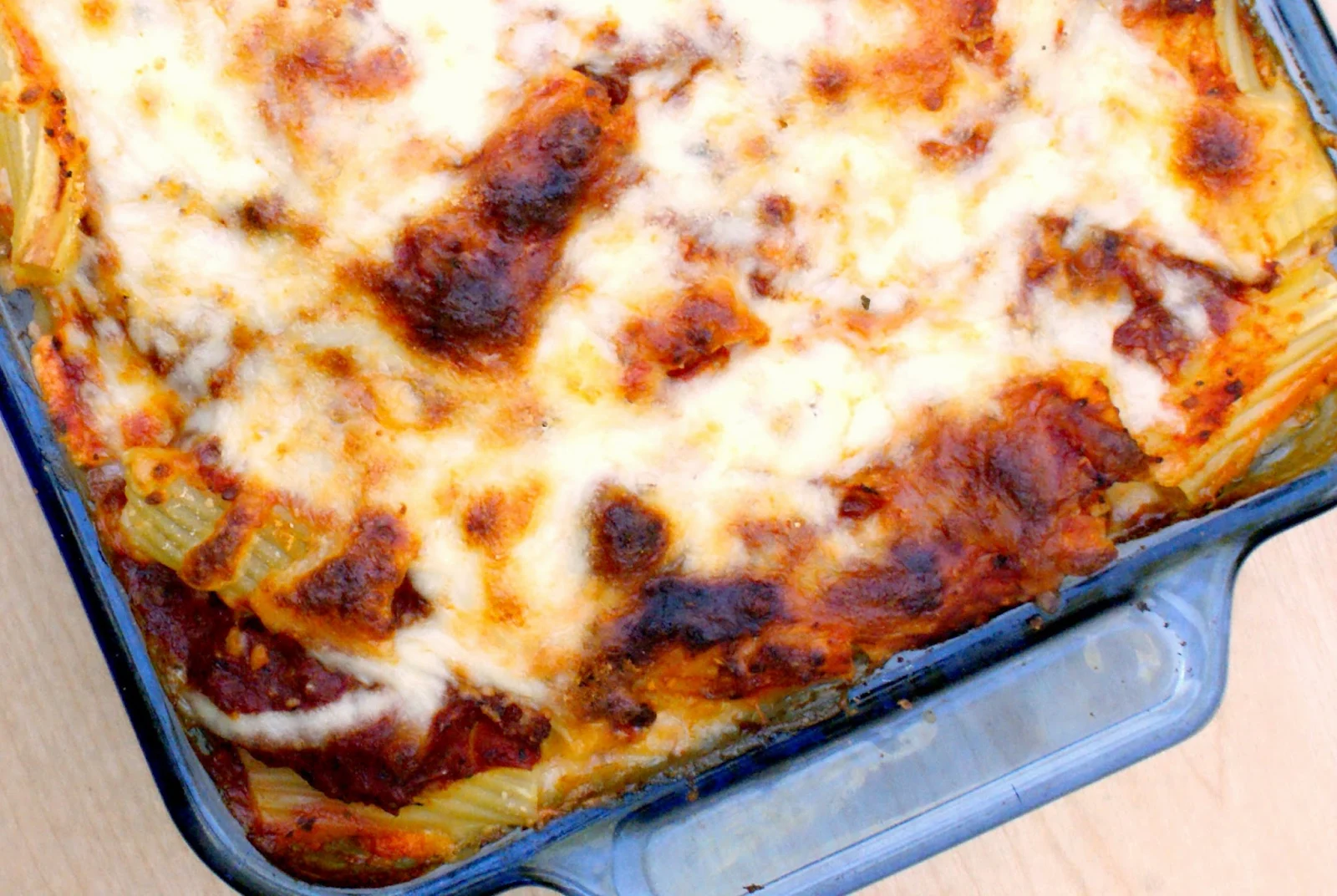 Cheesy Baked Rigatoni