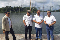 Murad Ismail Kunjungi Danau Wisata Lolurun di Kepulauan Tanimbar