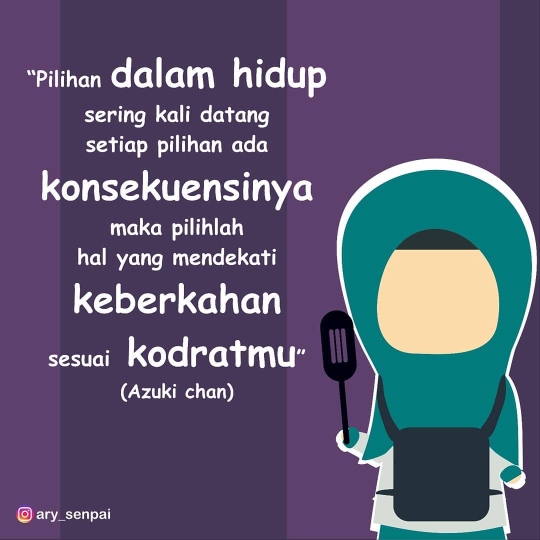 10 Kata Kata Islam Bermotivasi Bergambar Kartun Ary Senapi Bagus