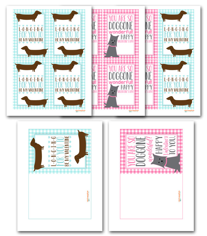 Free Printable Puppy Valentines