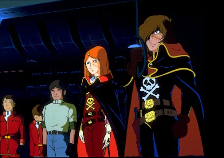 Pirata Espacial Capitán Harlock: Serie de anime de 1978
