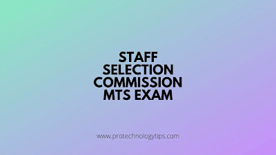SSC MTS Exam