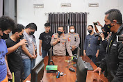 Kapolda Jateng : 6 Pelaku Judi Online Terbesar di Jawa Tengah di Purbalingga di Tangkap.