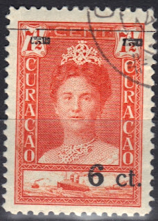 Curaçao - 1929 - Surcharged in Black