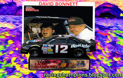 David Bonnett #12 Restore Plastikote BGN Neil Racing Champions 1/64 NASCAR diecast blog age