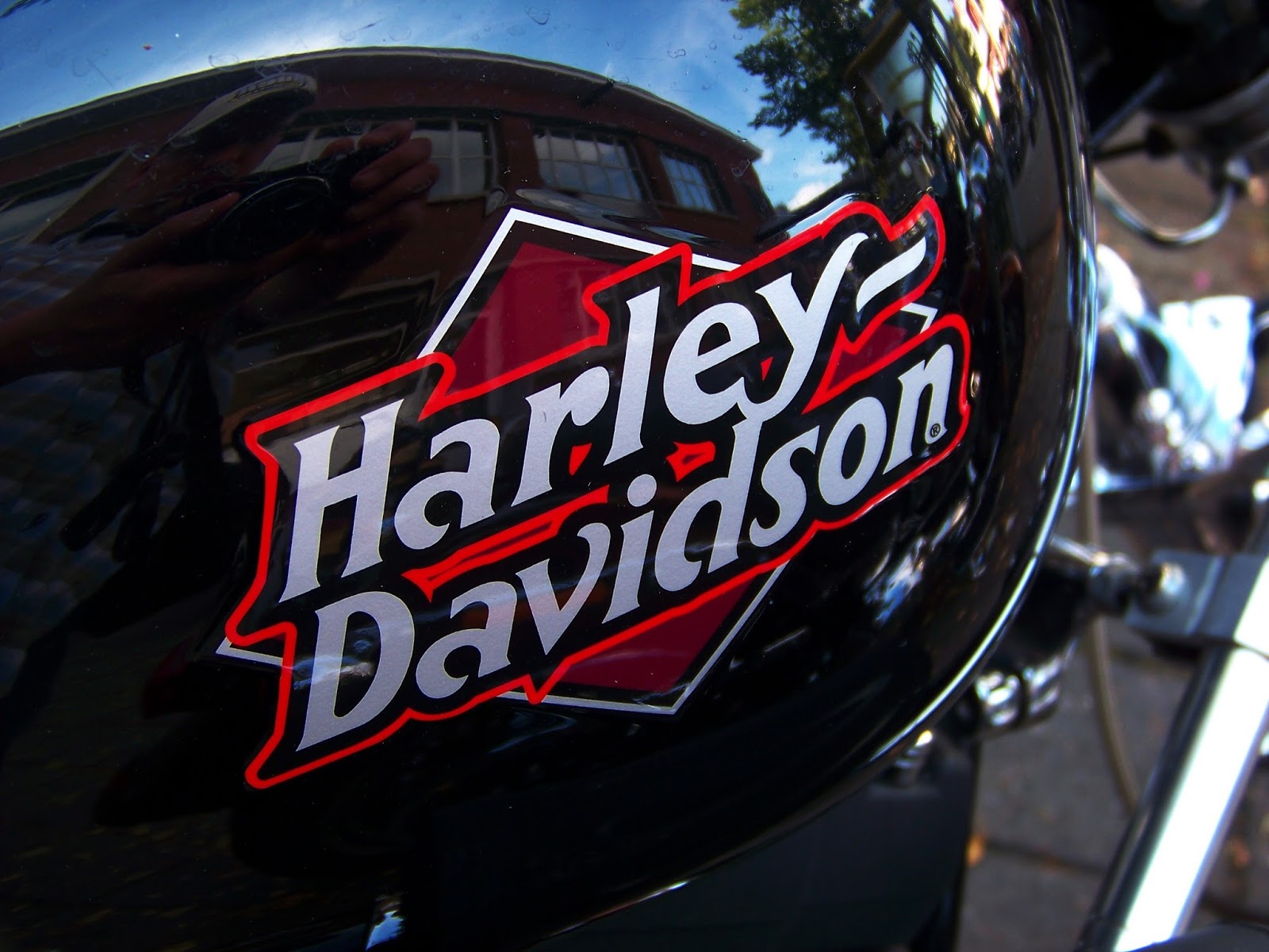  MOTORCYCLE  74 Harley  Davidson  tank logo s 