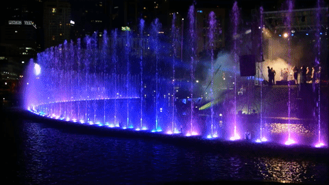 Kuala Lumpur - Christmas in KL - Malaysia - Petronas Towers - Dancing Water Fountains