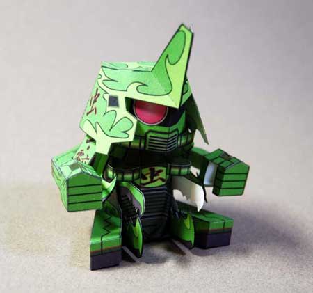 MS06K1 Zako Papercraft