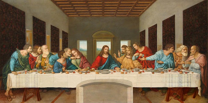  प्रभु र चेलाहरूको अन्तिम भोज - सबै भन्दा प्रख्यात चित्रकला-  the Most Famous painting in the World-The Last Supper