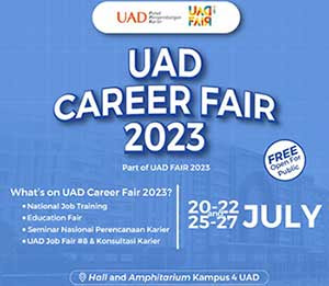 Job Fair UAD Juli 2023 UAD Career Fair Terbaru Berikut Cara Mengikuti dan Mendaftar