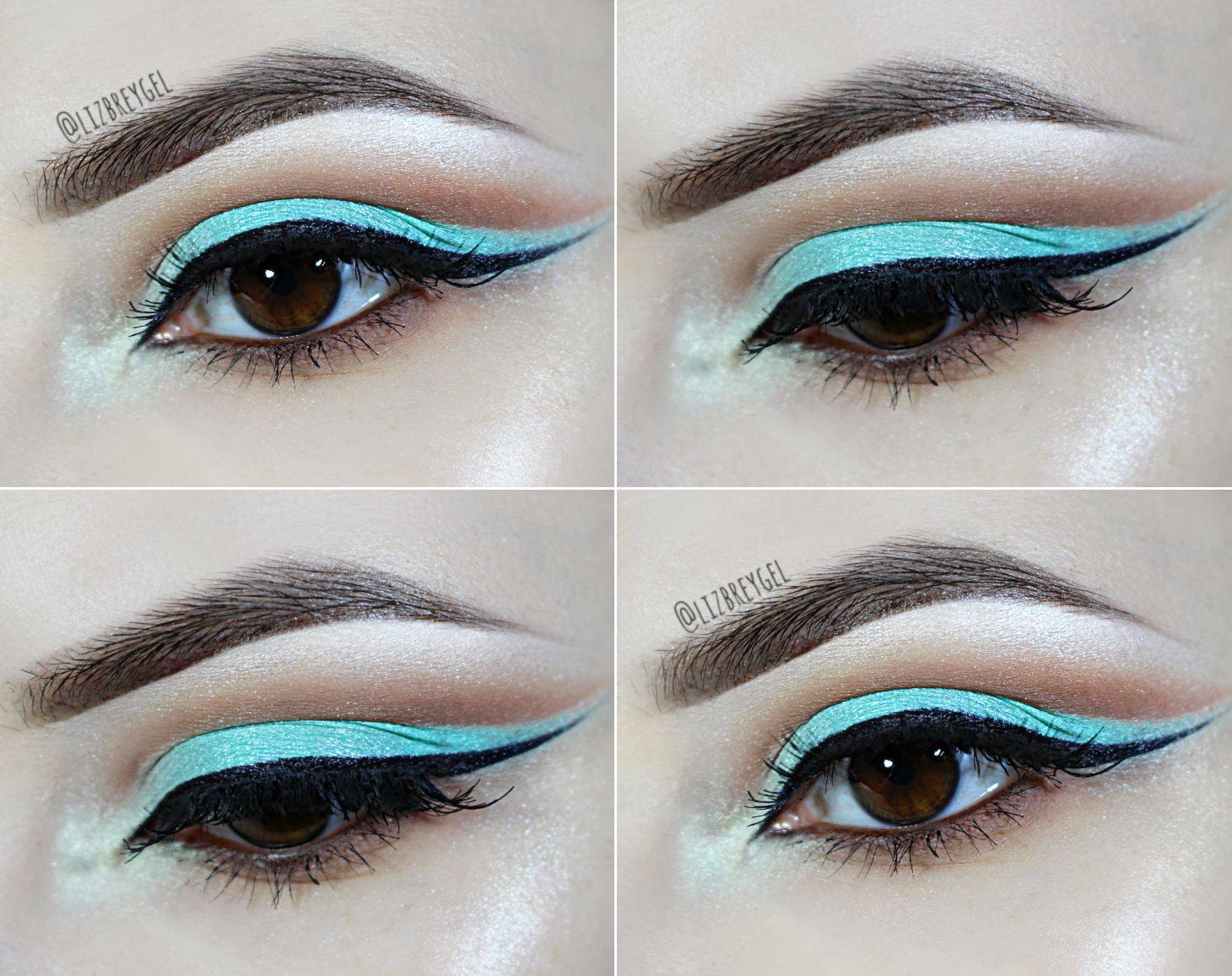 Chocolate Mint Cut Crease Nicki Minaj Inspired Makeup Tutorial