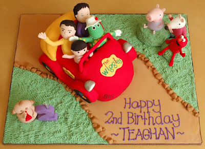 Elmo Birthday Cakes on The Cupcake Gallery Blog  Wiggles   Friends