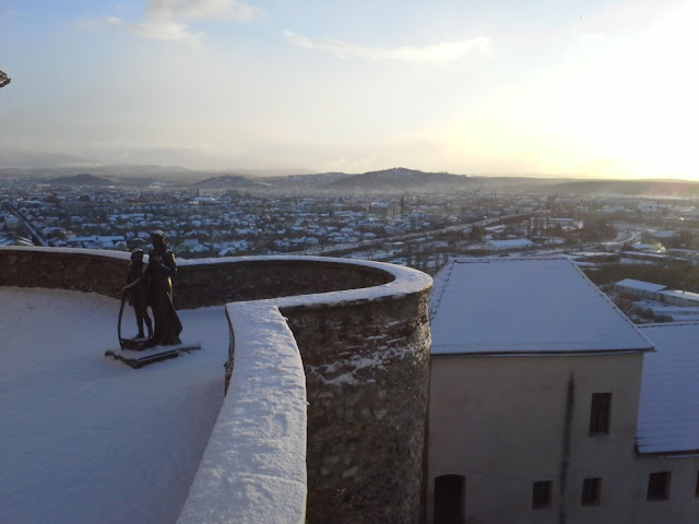 Rakociho hrad Palanok nad Mukačevom