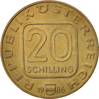 Austrian Coins 20 Schilling