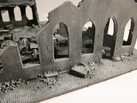 Painting Warhammer 40k Ruins