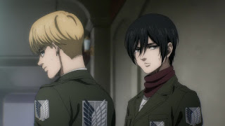 進撃の巨人 アニメ 71話 アルミン&ミカサ Attack on Titan Armin & MIKASA