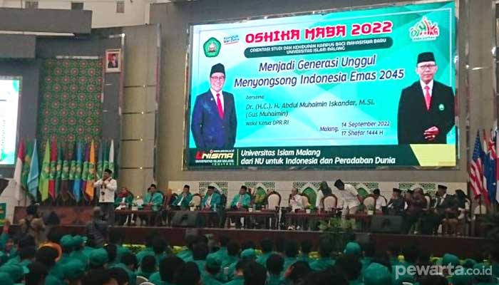 Muhaimin Iskandar Hadiri Oshika Maba 2022 Unisma Malang