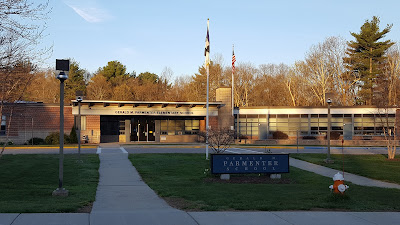 Parmenter School at sunrise