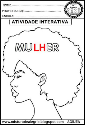 Dia internacional da mulher,fichas de leitura