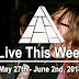 Live This Week: May 27th - June 2nd, 2018