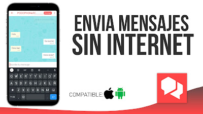 enviar mensajes sin internet